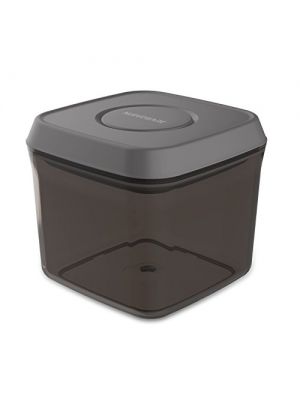Nuovoware 850 ml / 0.75 Quart Square Container / Airtight Vacuum Container for Food Storage, Coffee